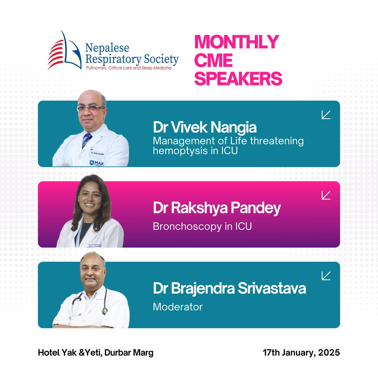 MONTHLY CME- 17Jan 2025 WITH MAX HEALTHCARE